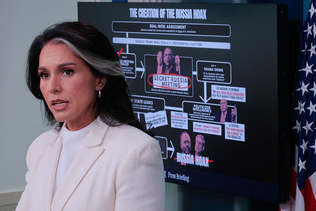 Tulsi Gabbard alleged Barack Obama's involvement in a 'coup' on Wednesday
