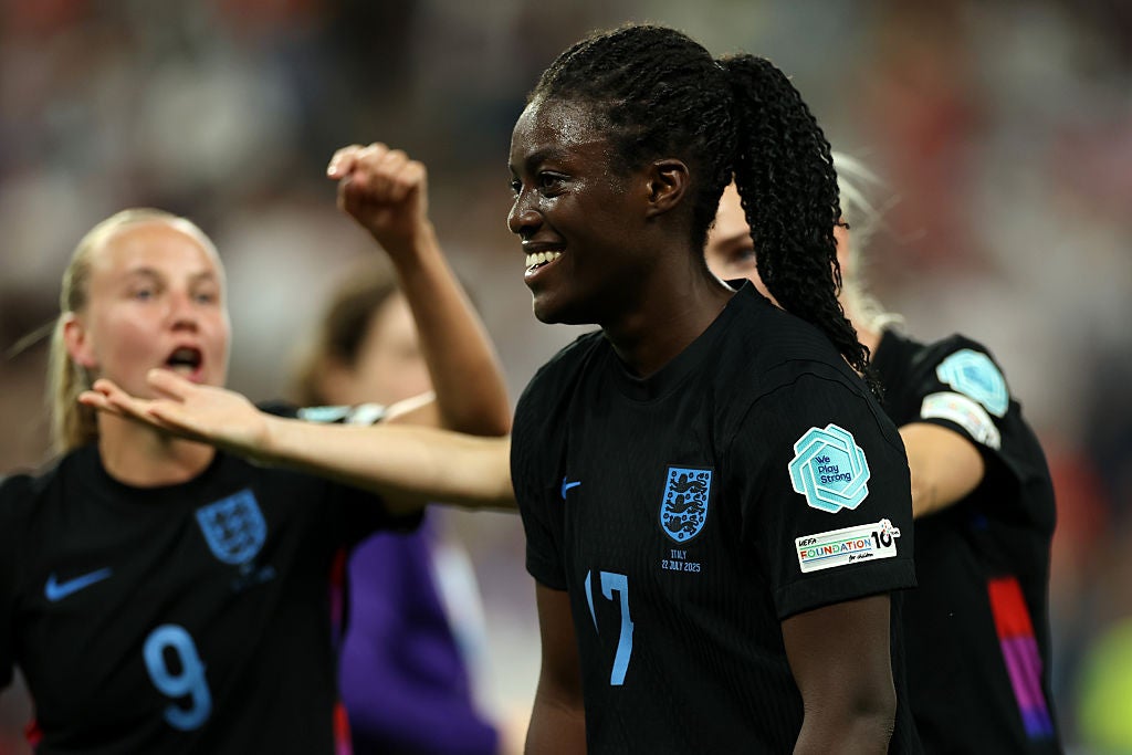 Lioness Michelle Agyemang on going from ball girl to Euro 2025 hero