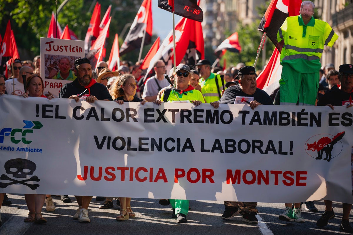 Outdoor workers demand protection as cruel heat bakes southern Europe