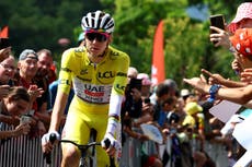 Tadej Pogacar admits he ‘can’t wait for Tour de France to be over’ as race nears Paris finish