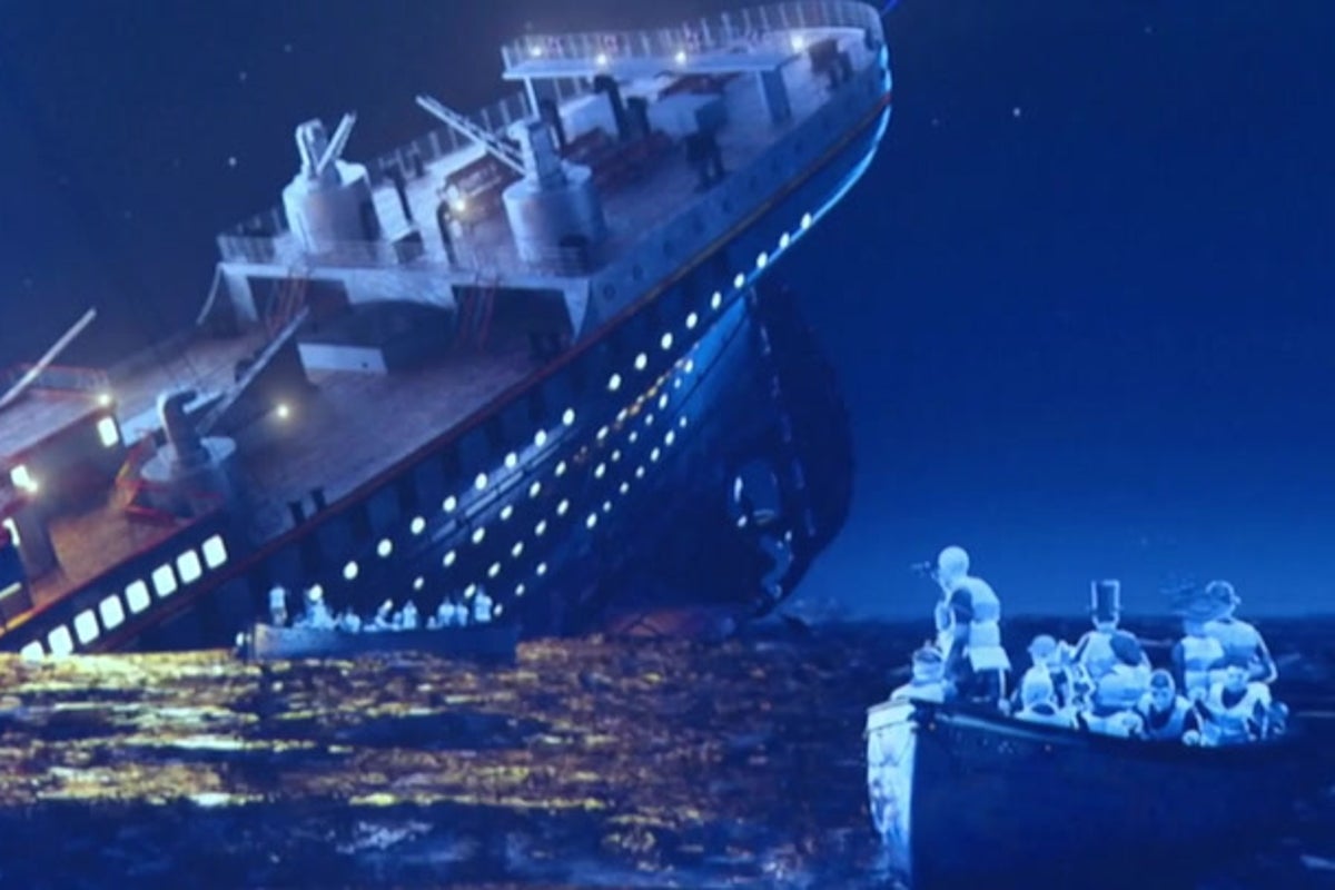 Titanic’s final moments recreated in metaverse VR experience