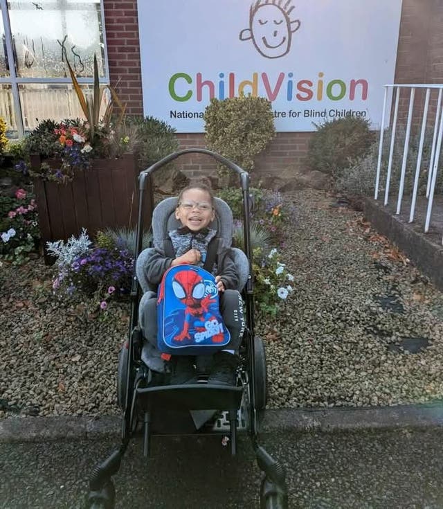 <p>Kirsty Diaso and her son Andre, 3,  were visiting Warsaw for a specialised two-week therapy clinic</p>