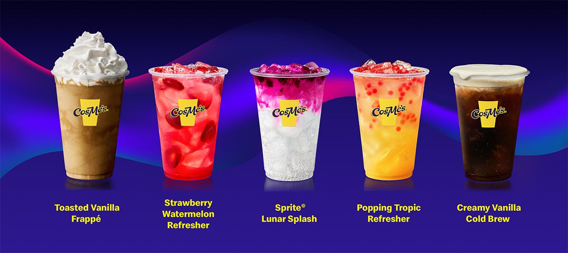 McDonald's is launching five new drinks across over 500 restaurants
