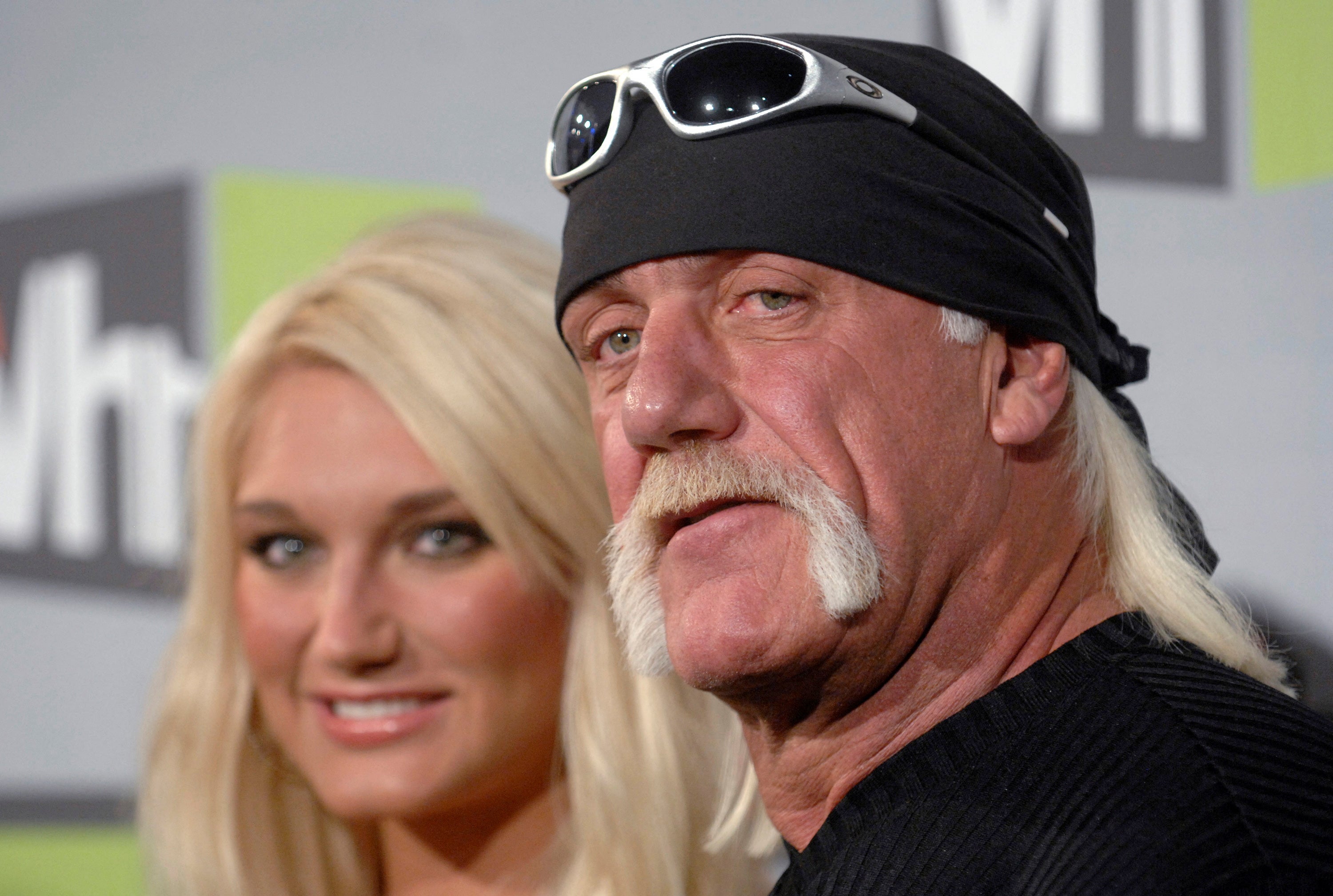 <p>Hulk Hogan with daughter, Brooke</p>