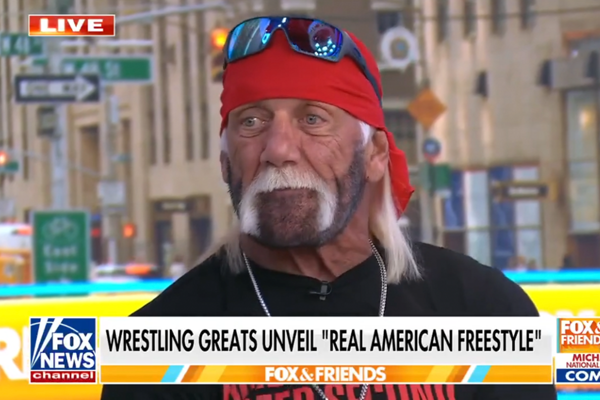 Hulk Hogan promotes new business venture in final TV appearance before death