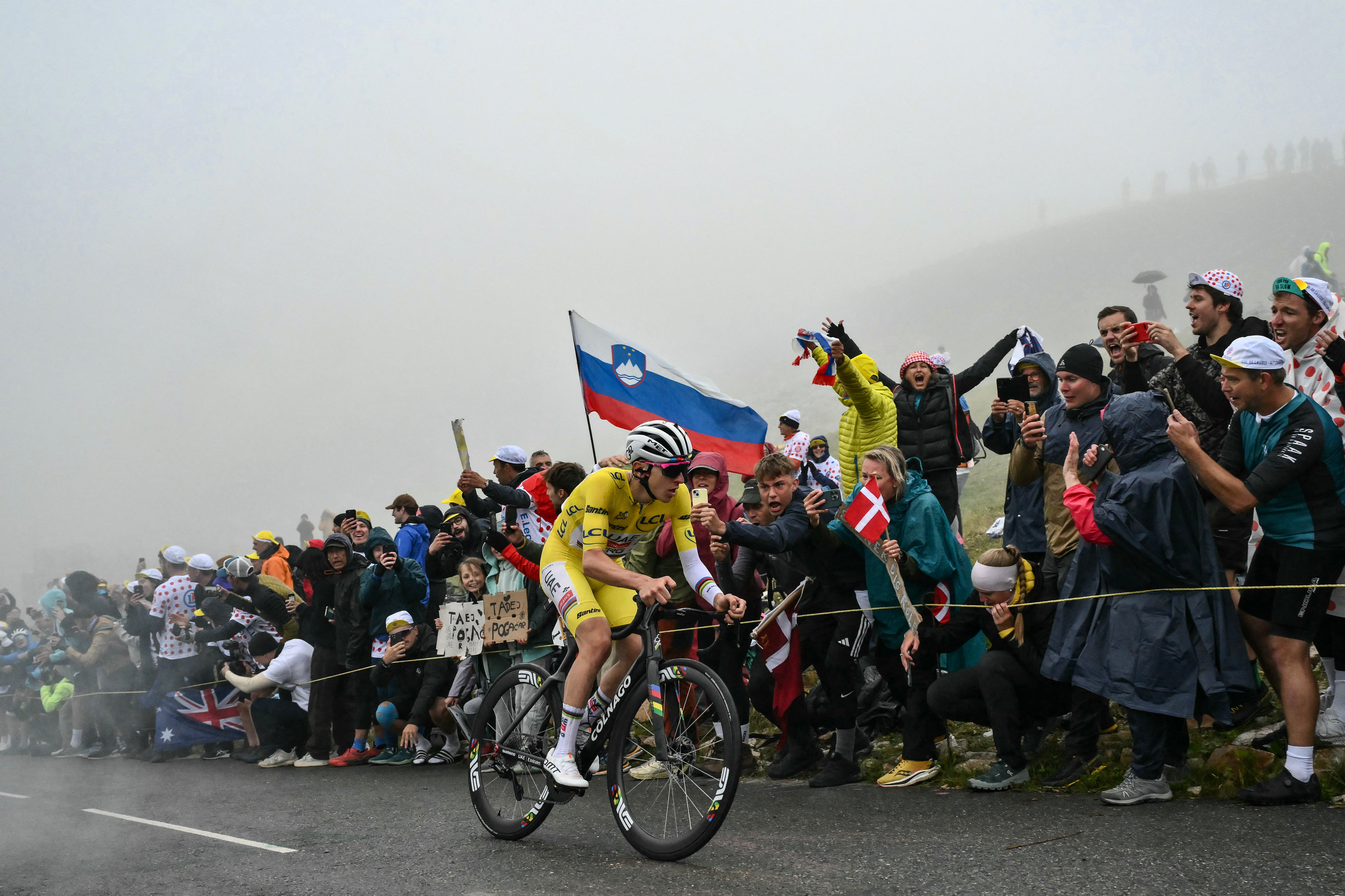 Tadej Pogacar has ridden himself ever-closer to a fourth Tour de France title