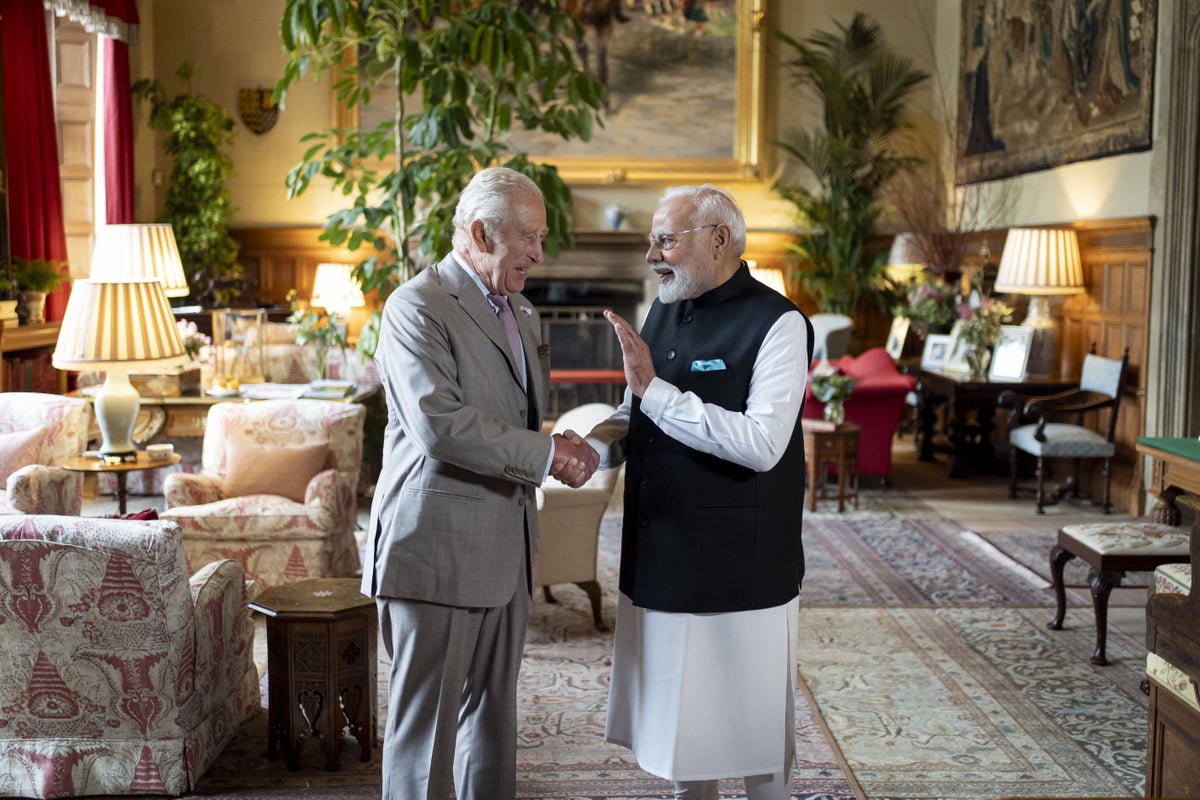 PM Modi Meets King Charles III at Sandringham After India-UK Trade Deal