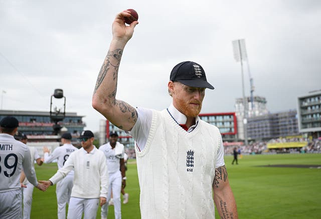 <p>Ben Stokes celebrated his first five-wicket haul since 2017 on day two</p>
