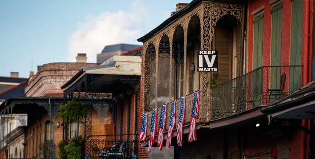 New Orleans French Quarter Waste