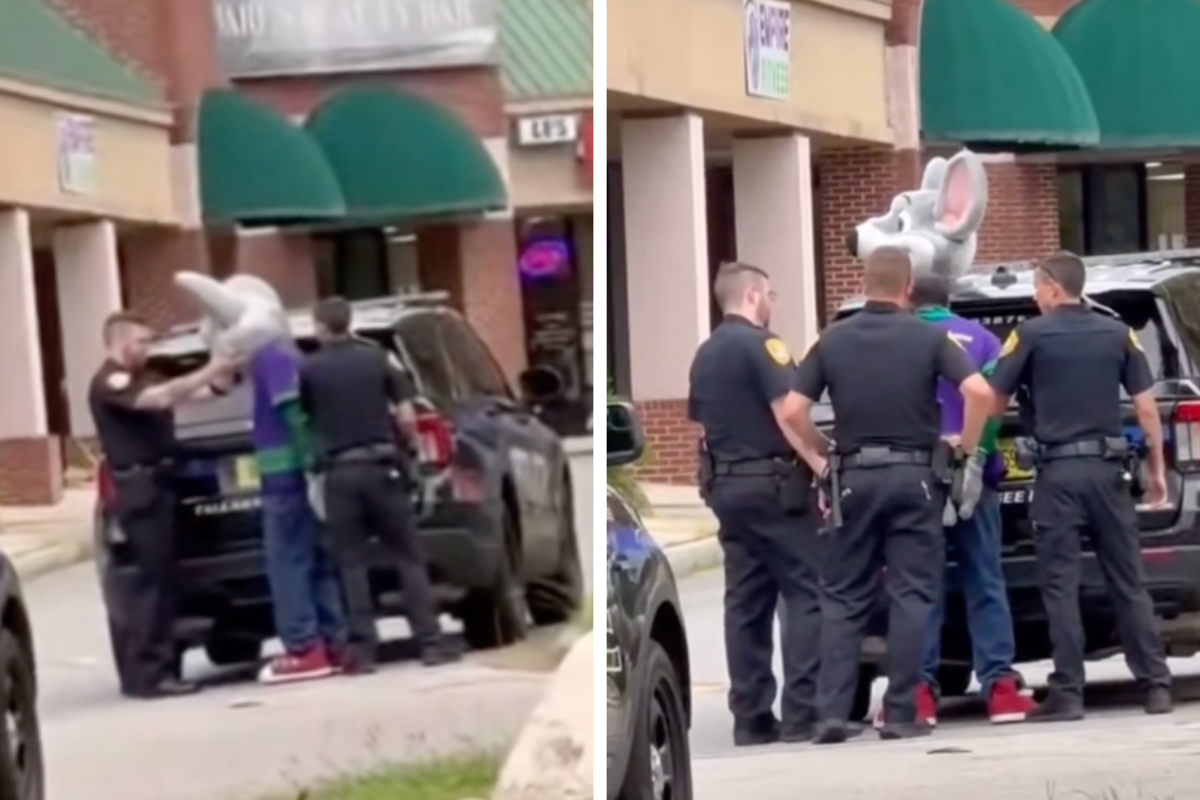 Dreams crushed! Kids watch as Chuck E. Cheese mascot is arrested on credit card fraud charges