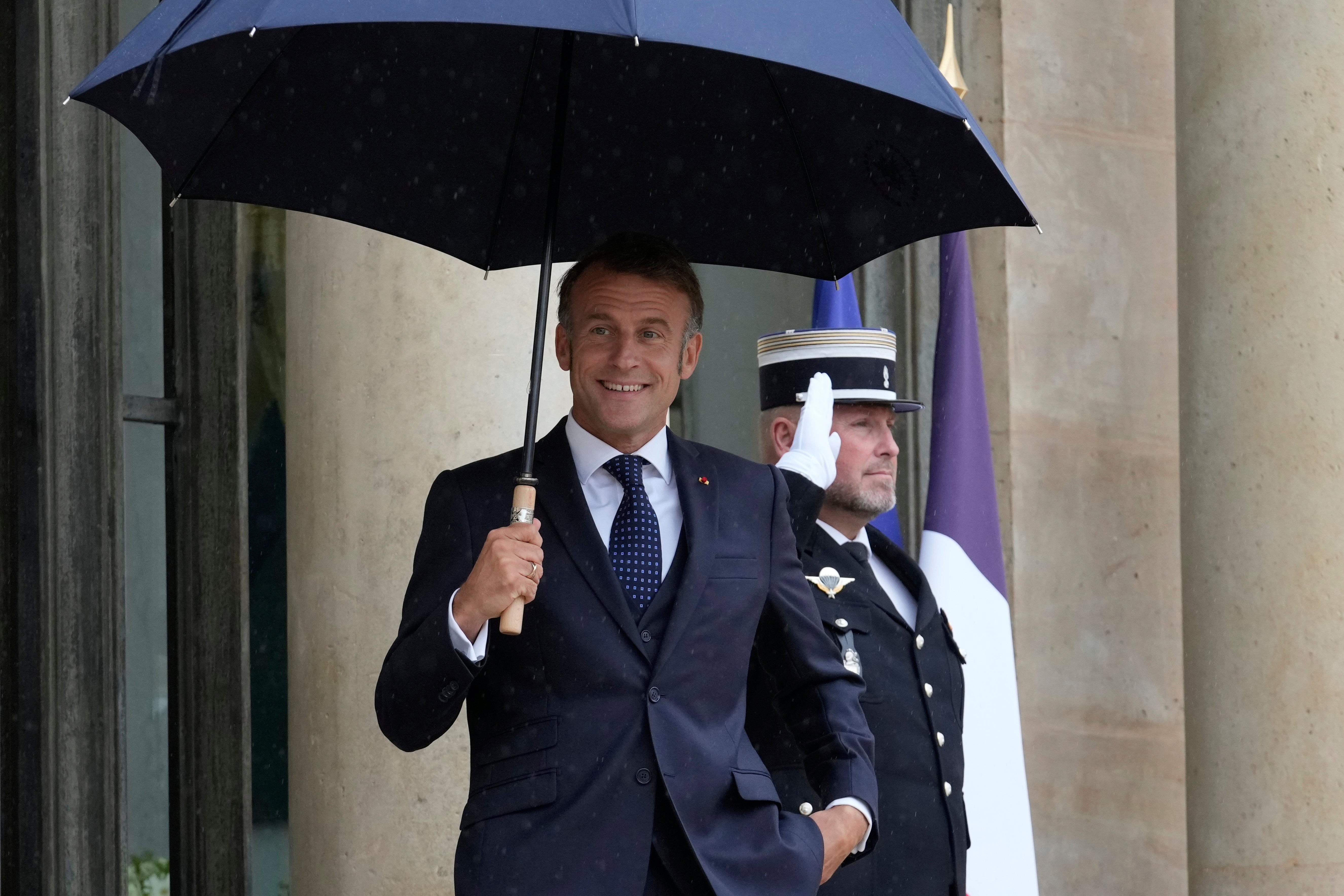 Emmanuel Macron said France would recognise the state of Palestine