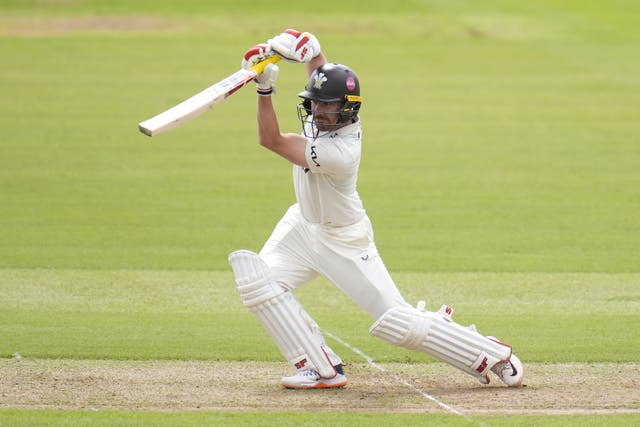 Surrey skipper Rory Burns scored 78 after Yorkshire declared on 517 for six (Andrew Matthews/PA)