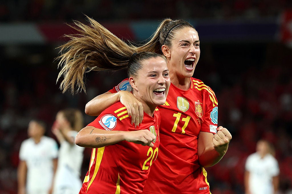 O atacante Claudia Pina, à esquerda, faz parte da próxima onda de talento espanhol