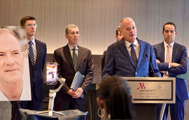 <p>John Huffington was pardoned by then-Gov. Larry Hogan in January 2023</p>