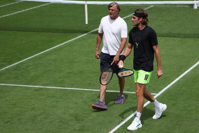 <p>Goran Ivanisevic was heavily critical of Stefanos Tsitipas after an early Wimbledon exit</p>