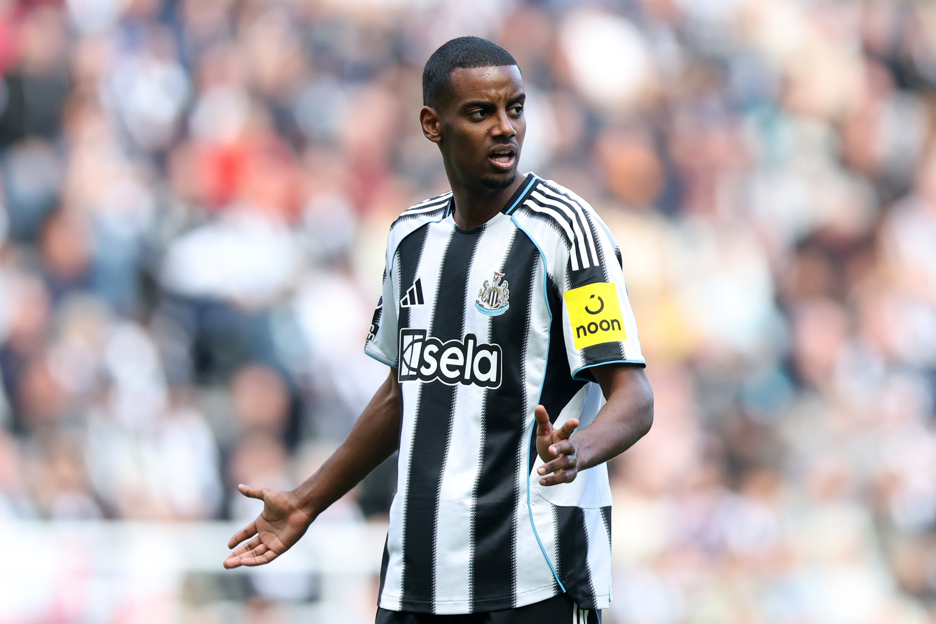 Alexander Isak will not travel to Asia for Newcastle's pre-season tour due to a thigh issue
