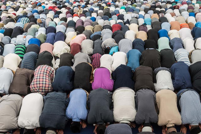 The Ahmadiyya Muslim Community are gathering for the largest Muslim convention in Britain (Alamy/PA)