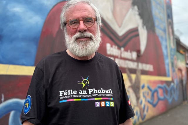 Gerry Adams has spoken of his regret that it took so long to end the Provisional IRA’s campaign of violence (Rebecca Black/PA)