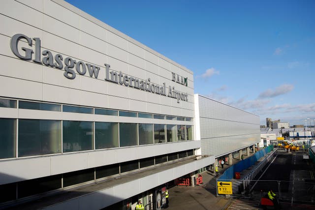 Glasgow Airport will be among the beneficiaries of the funding (Alamy/PA)