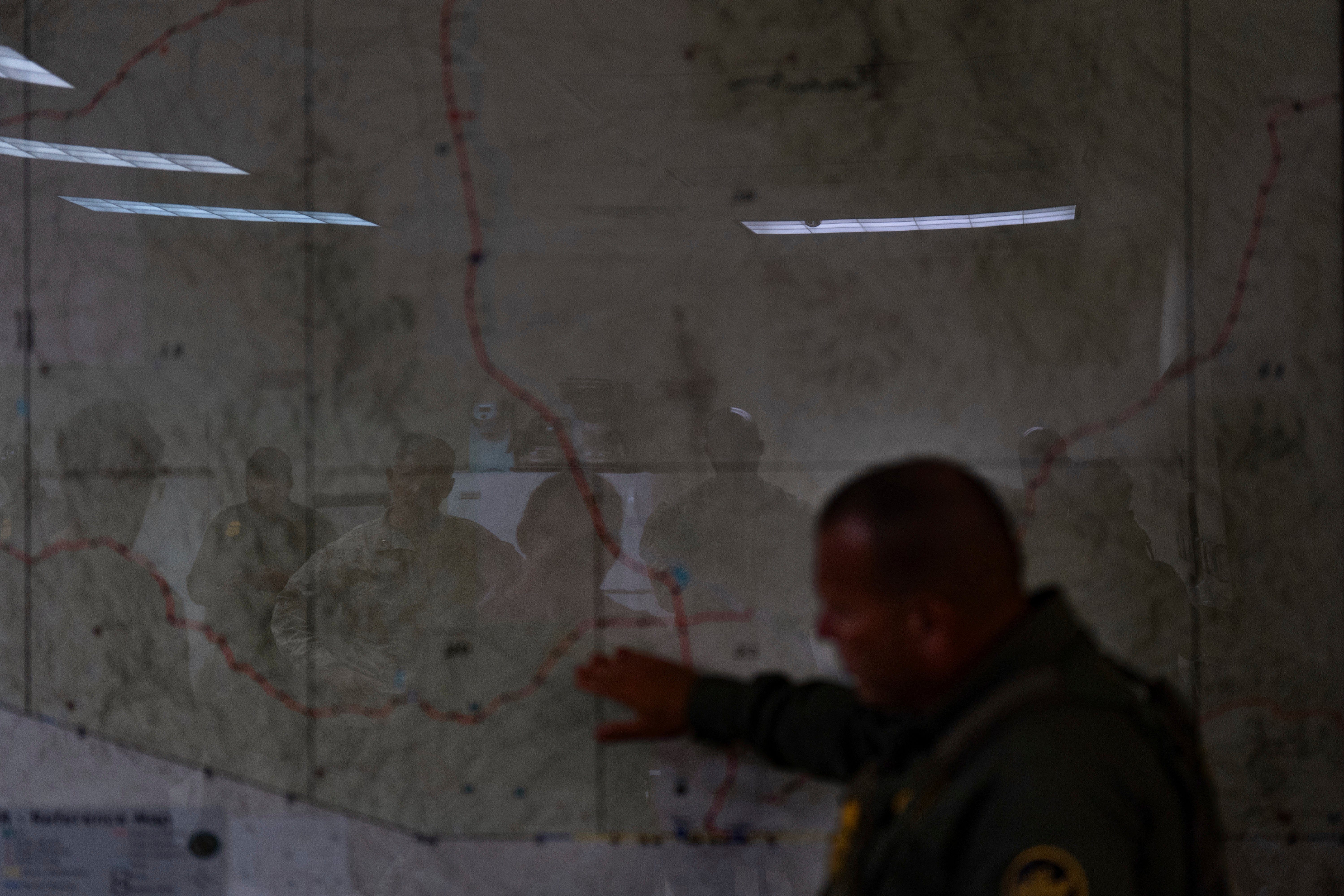 Immigration Militarized Border