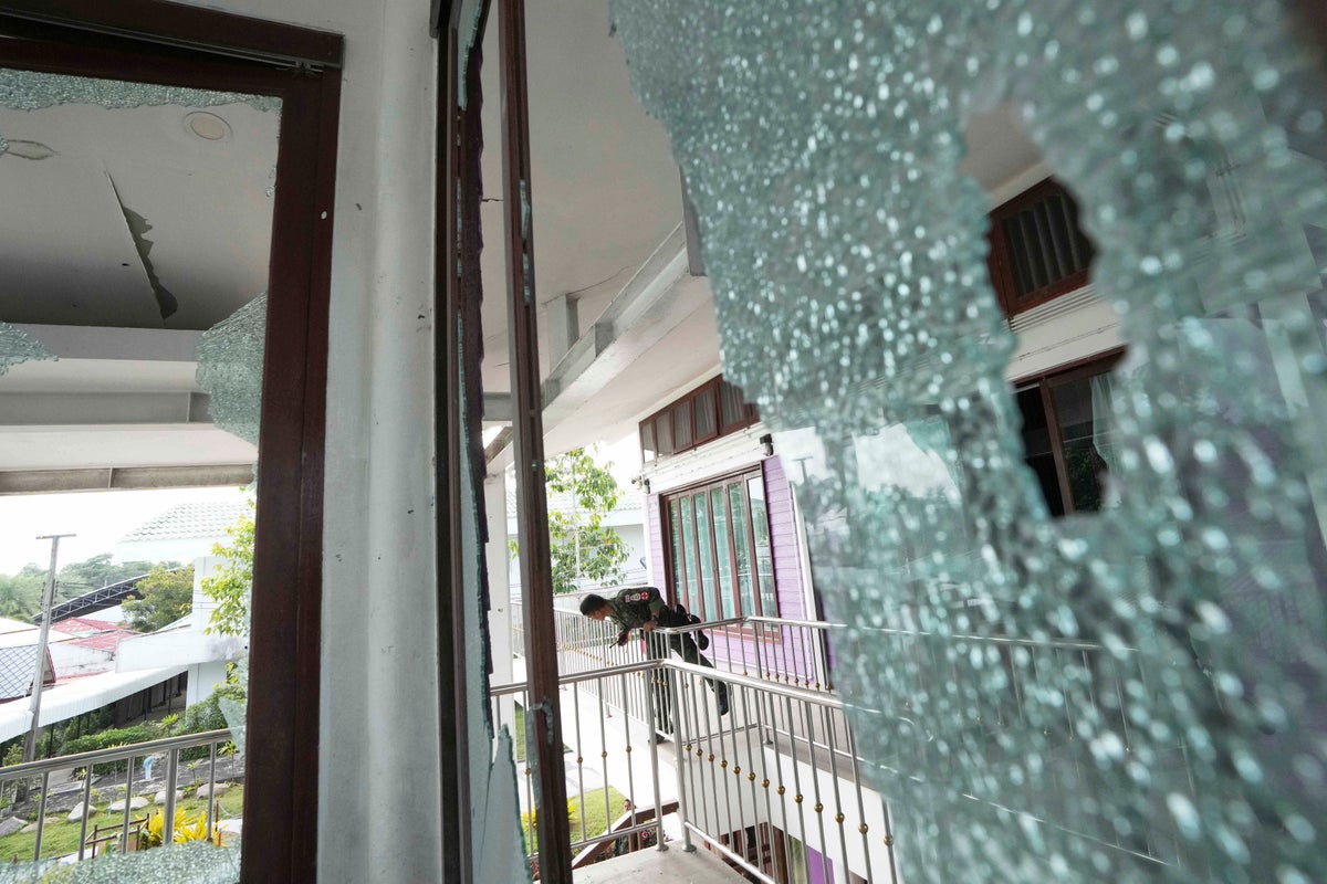 In pictures: Aftermath of Thailand and Cambodia border conflict as fighting continues for second day