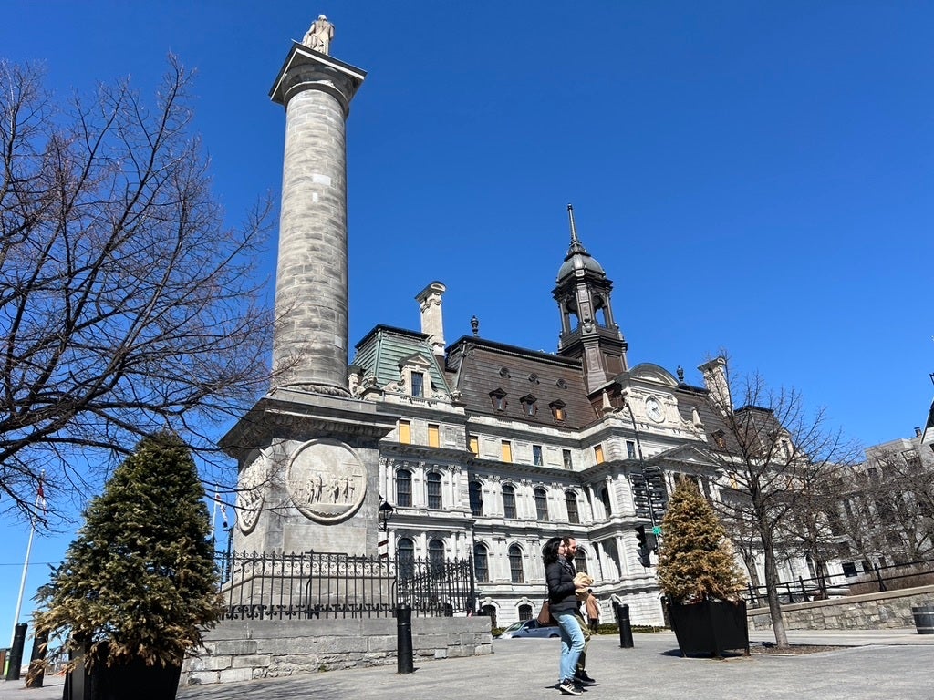 <p>Montreal’s old town</p>