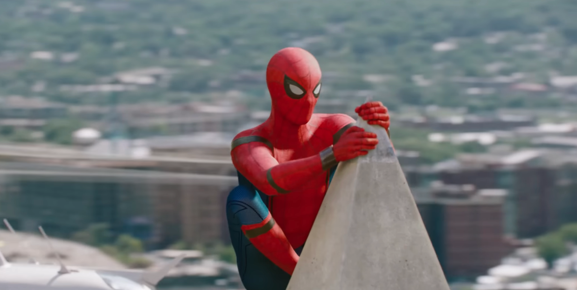 Spider senses: Tom Holland as Peter Parker in ‘Homecoming’
