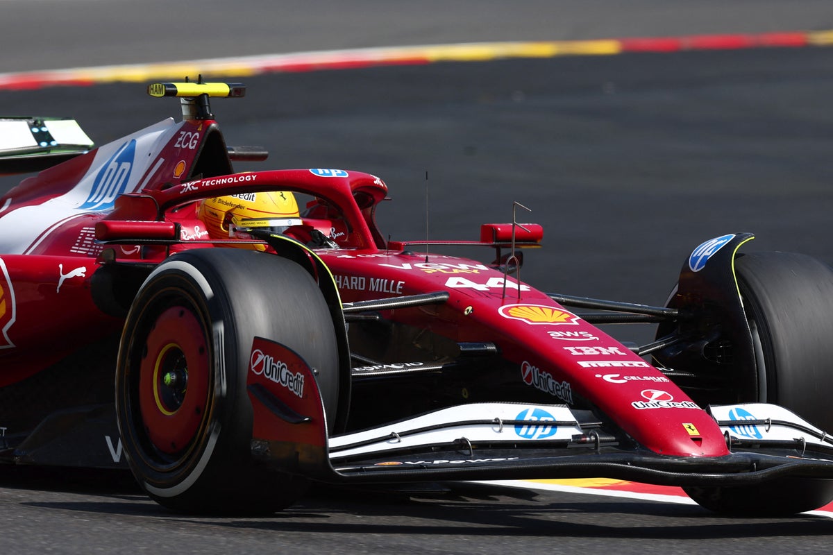 F1 Belgian GP LIVE: Race start time and grid with Norris on pole and Hamilton down the order