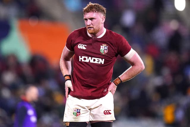 Ollie Chessum has called on the British and Irish Lions to take their chance for make history (Robbie Stephenson/PA)