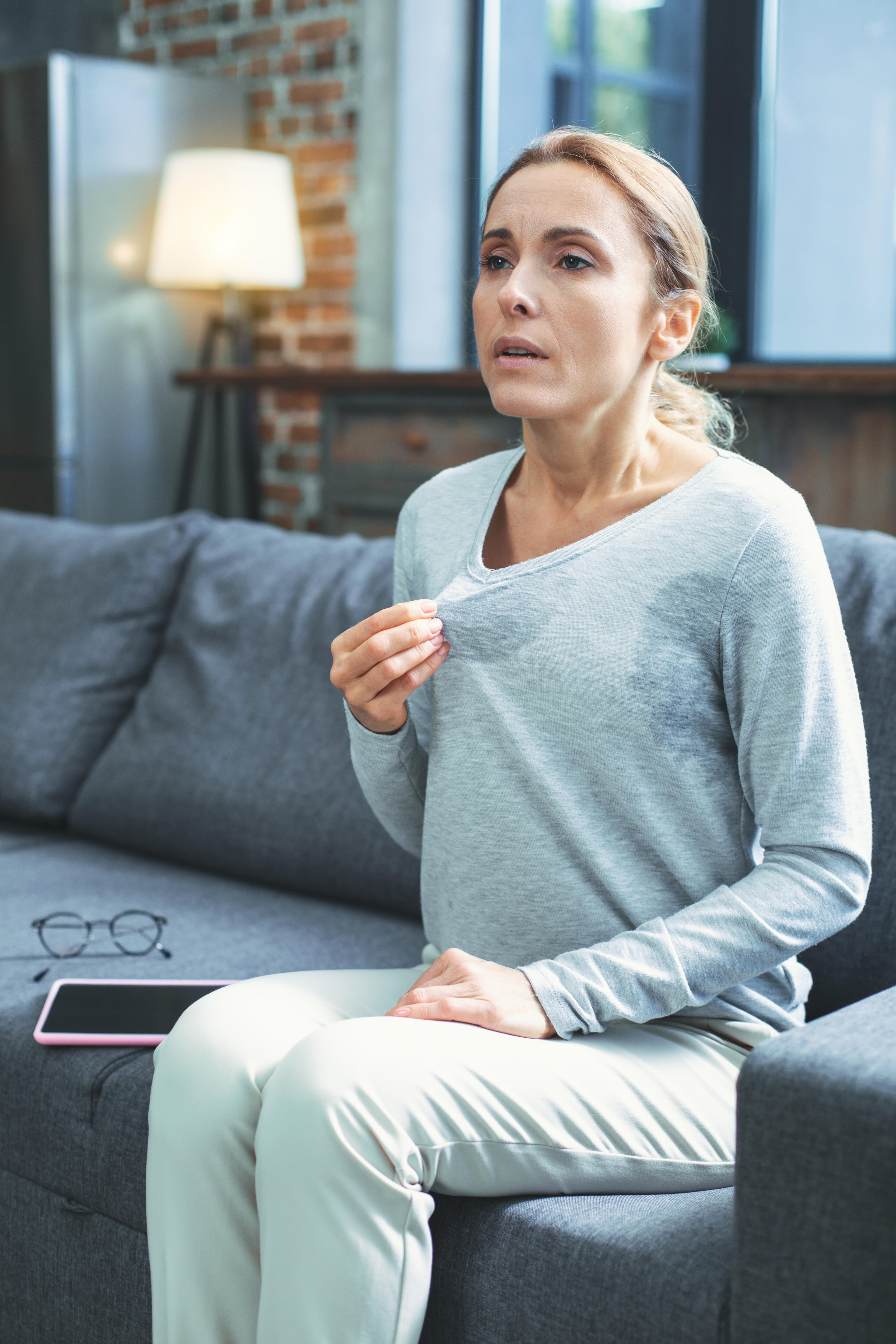Hot flushes are a classic symptoms of the menpause