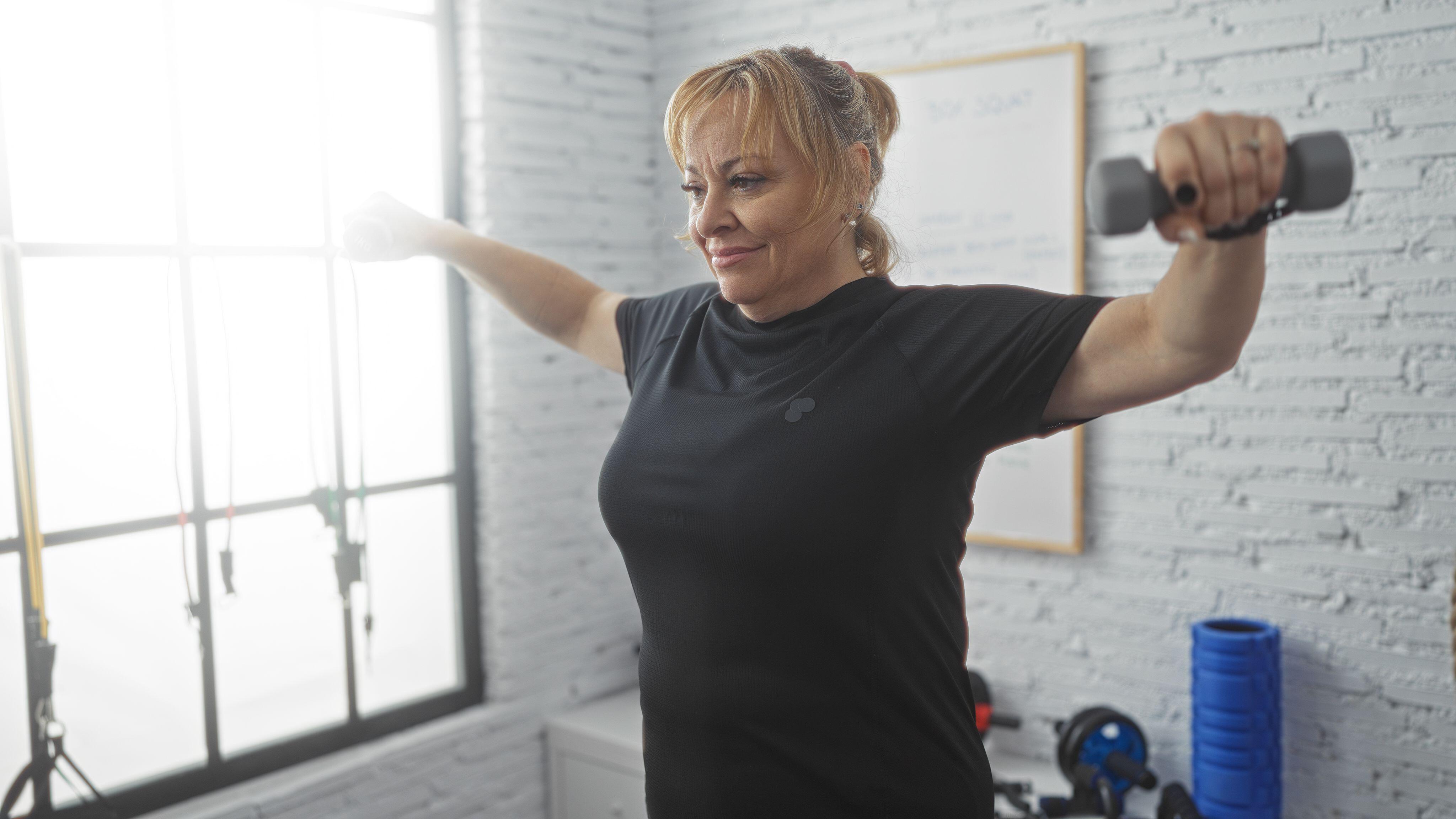 Keeping on top of your fitness can help ease symptoms