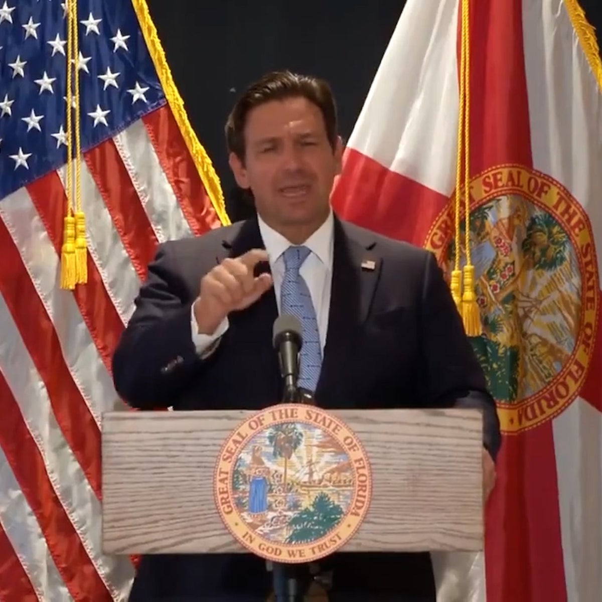 Ron DeSantis's Hulk Hogan tribute interrupted by heckler | News