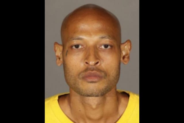 <p>Calese Crowder, 38, is back in jail after allegedly sniffing a woman’s butt in public, less than two weeks after his August 9 release for a similar incident</p>