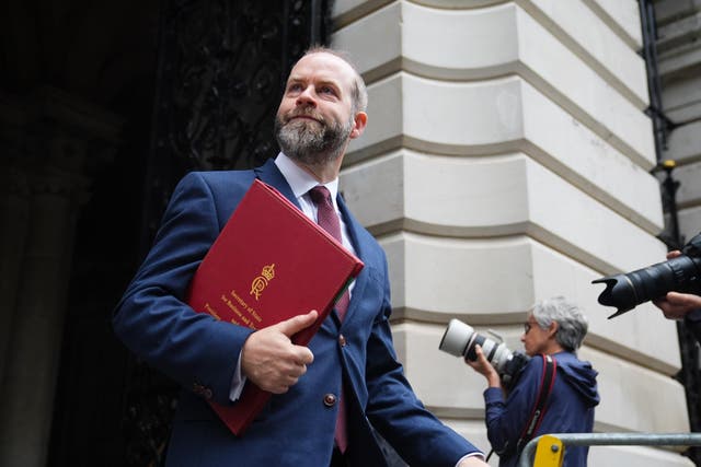 Business and Trade Secretary Jonathan Reynolds was questioned about tax policy (PA)