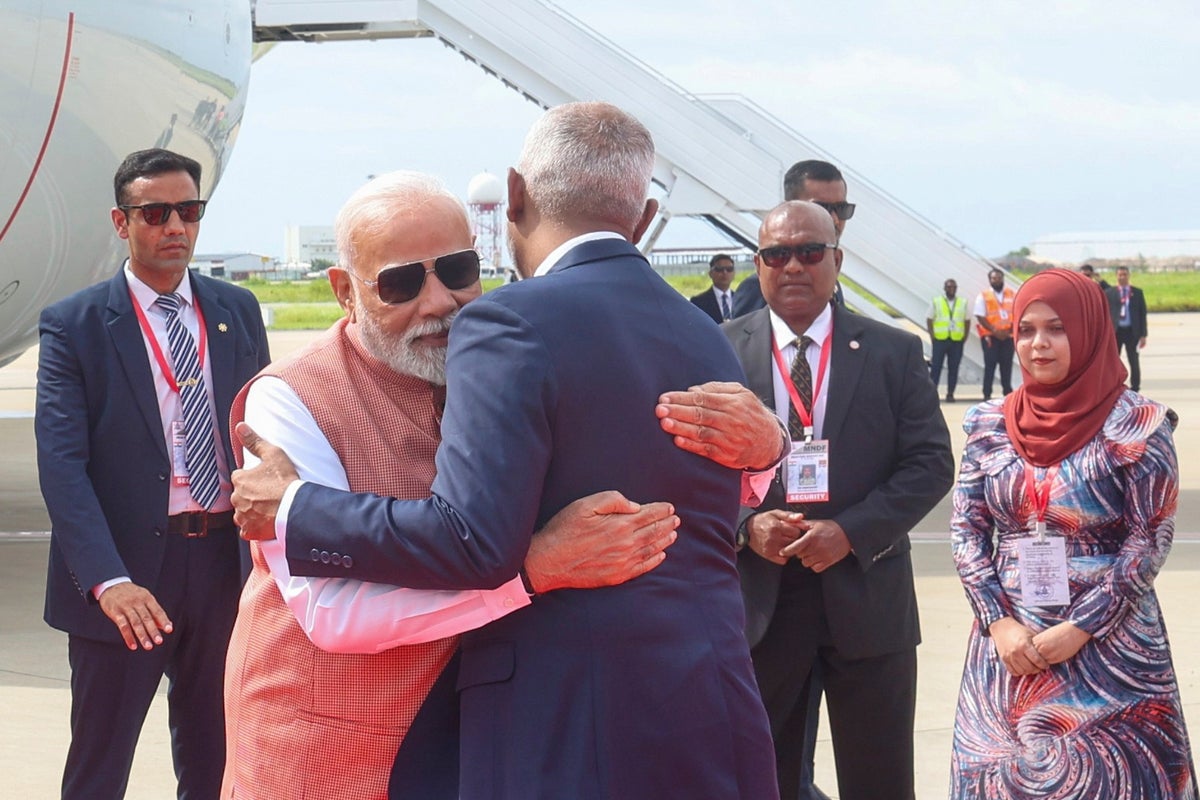 India's Modi announces credit worth $565 million to the Maldives and launches free trade talks