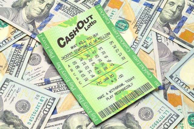 <p>The woman bought three lottery tickets at a gas station in South Carolina</p>