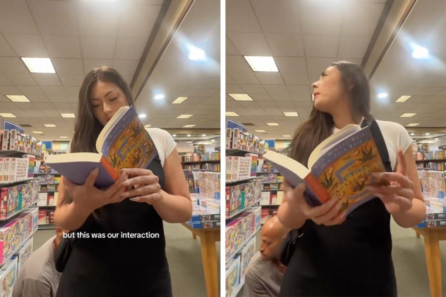 Crowder is allegedly also the man sniffing a woman’s butt in a viral TikTok at a Barnes & Noble in August 2023.