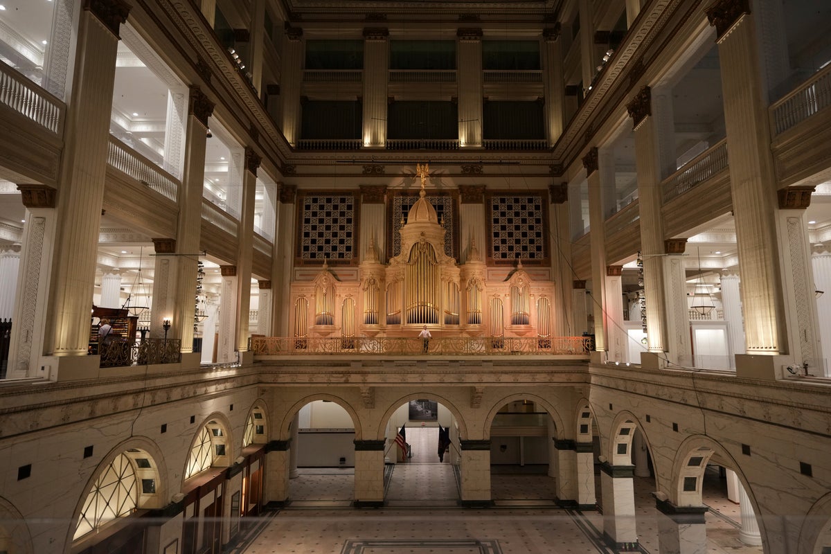 Famed Wanamaker Organ will again be heard by the public in fall art series in Philadelphia