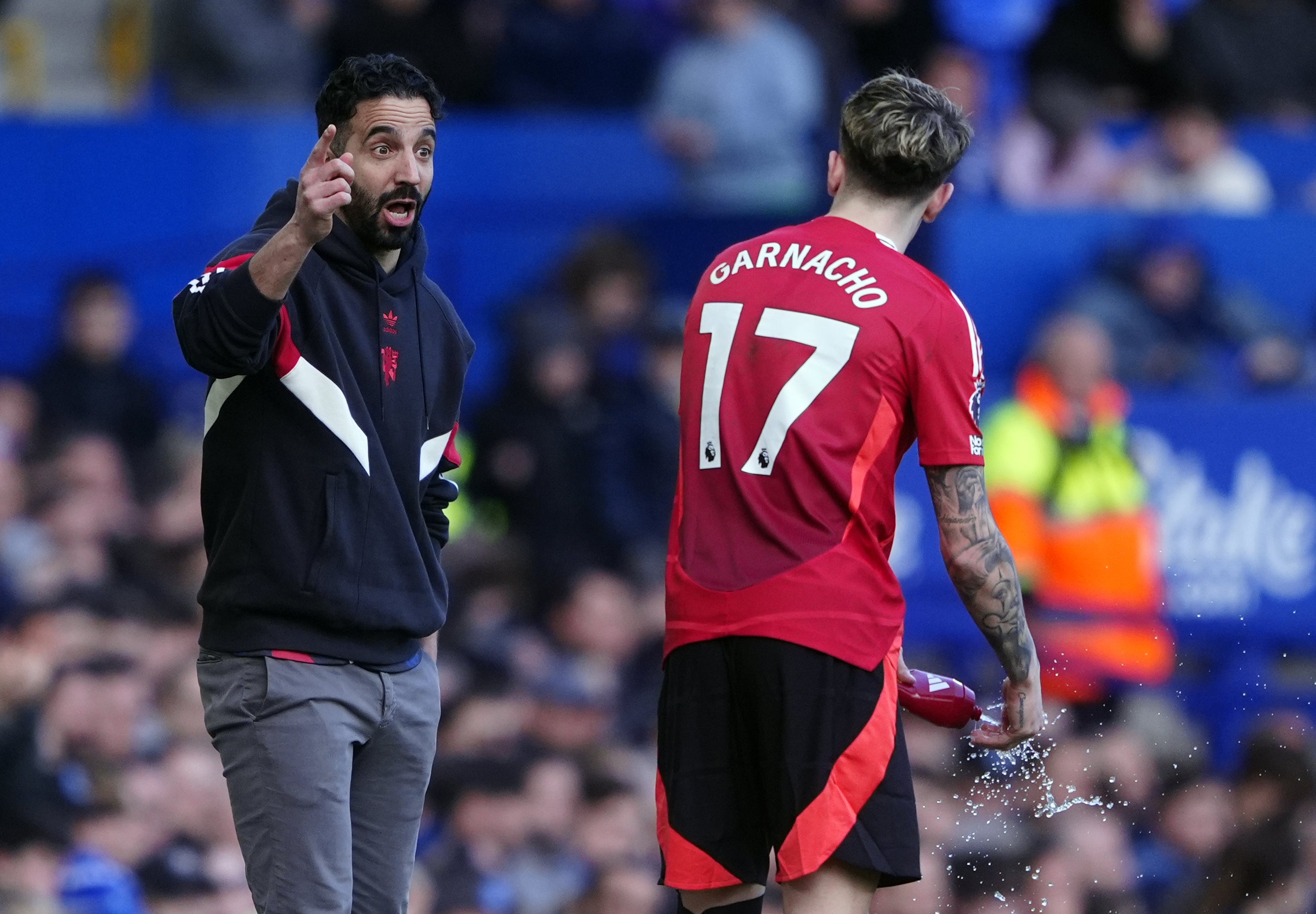 Alejandro Garnacho is one of four unwanted players left at home by Manchester United