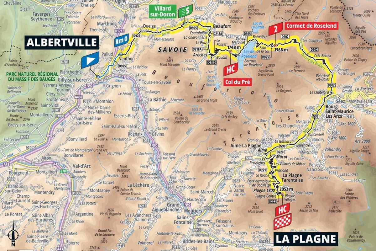 Tour de France stage 19: New route map and profile revealed after race altered to avoid cow culling