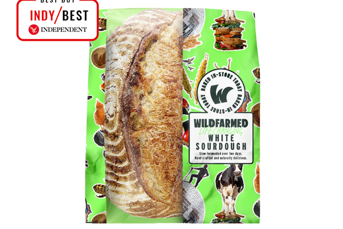 Best supermarket sourdough IndyBest review Wildfarmed white sourdough bread