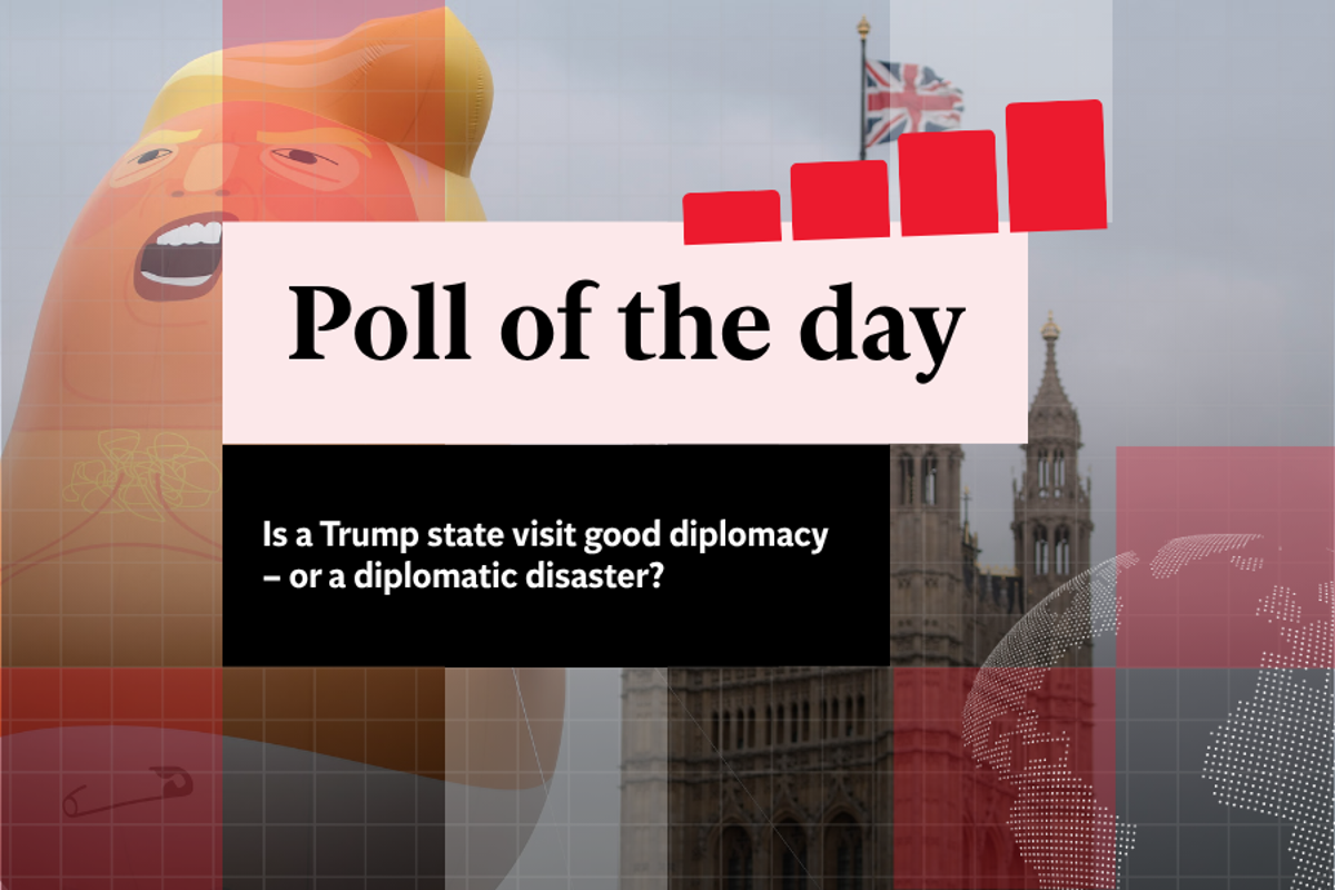 Voices: Poll of the day: Is hosting Trump good diplomacy – or a diplomatic disaster waiting to happen?
