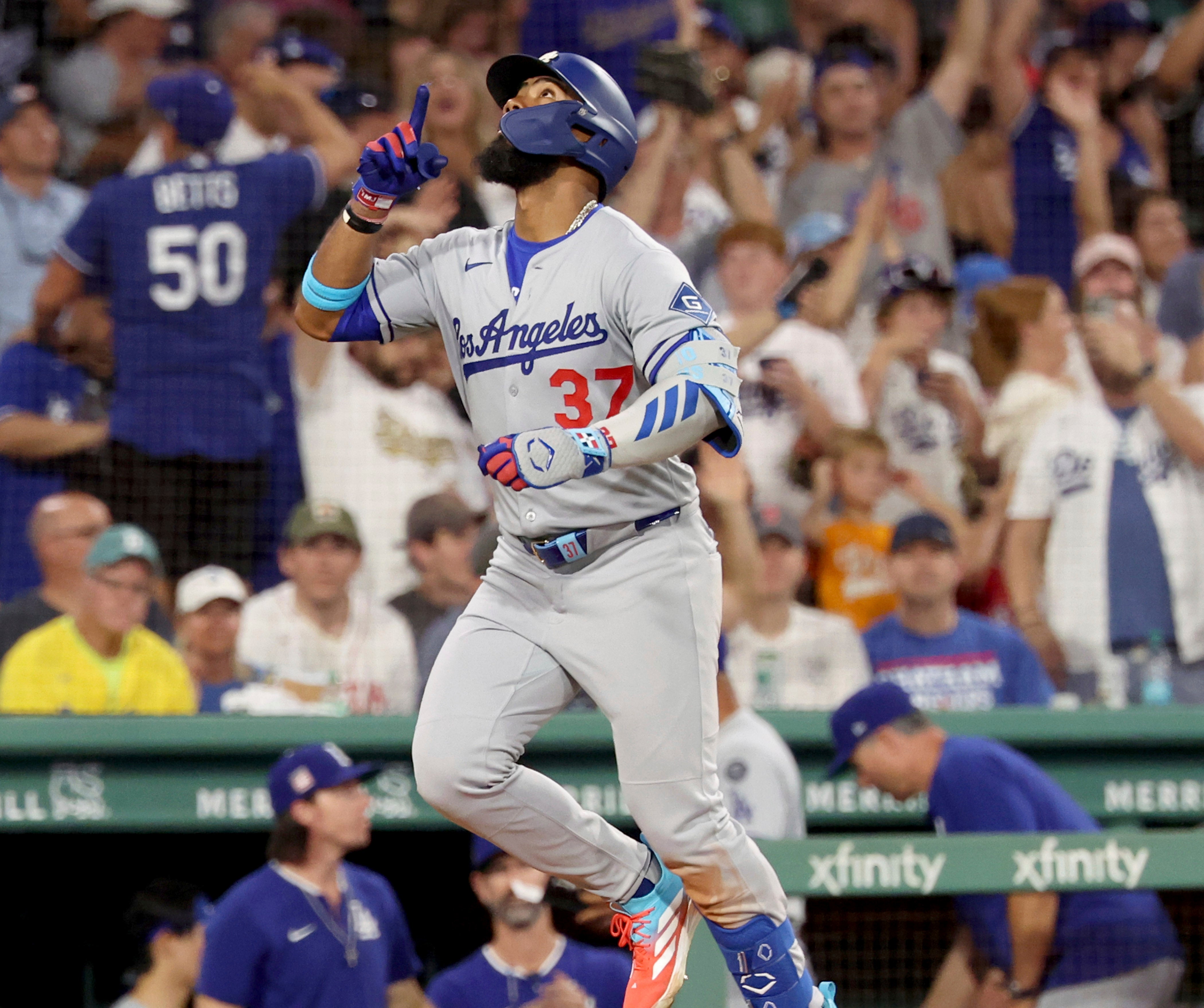 DODGERS-MEDIAS ROJAS