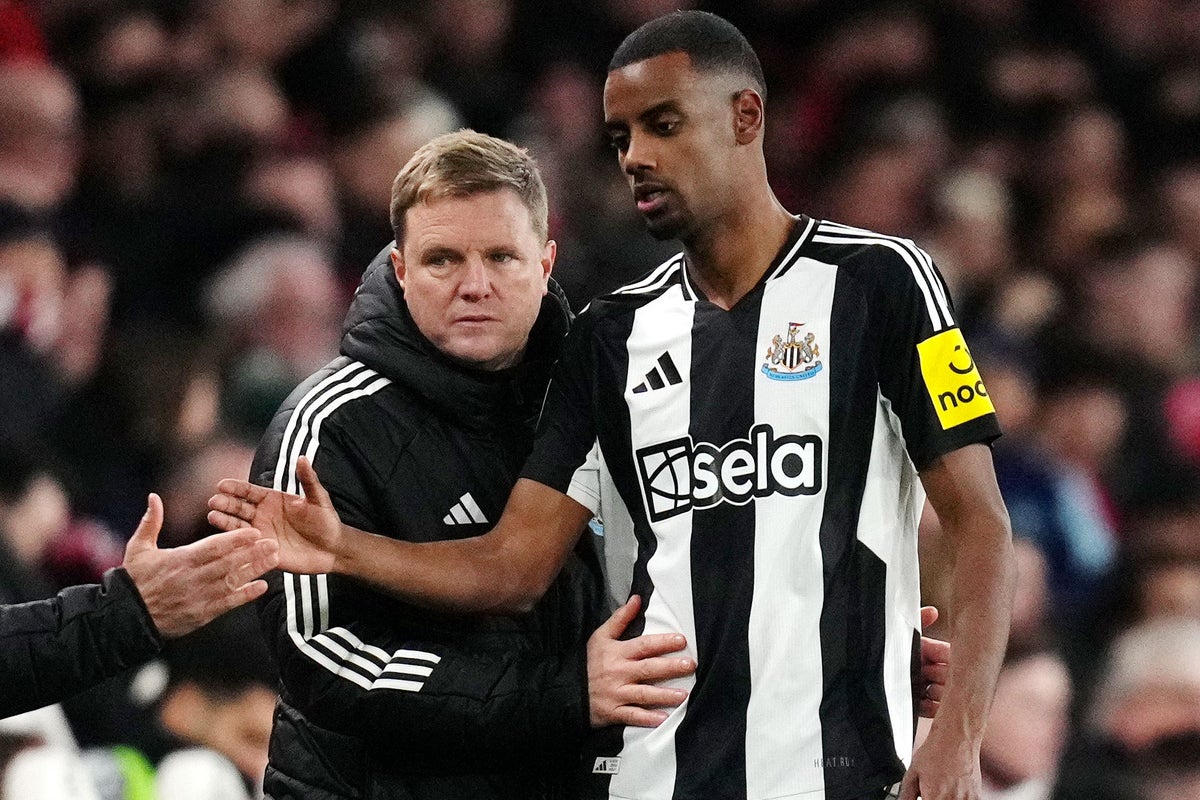 Newcastle have not held contract talks with Alexander Isak – Eddie Howe