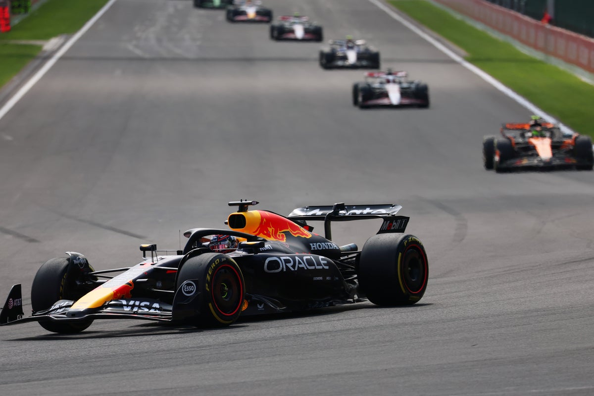 F1 Belgian GP LIVE: Sprint race result and qualifying start time as Verstappen claims victory
