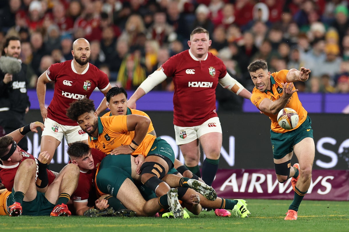 Australia v British & Irish Lions live: Will Skelton leading Wallabies backlash in second Test at raucous MCG