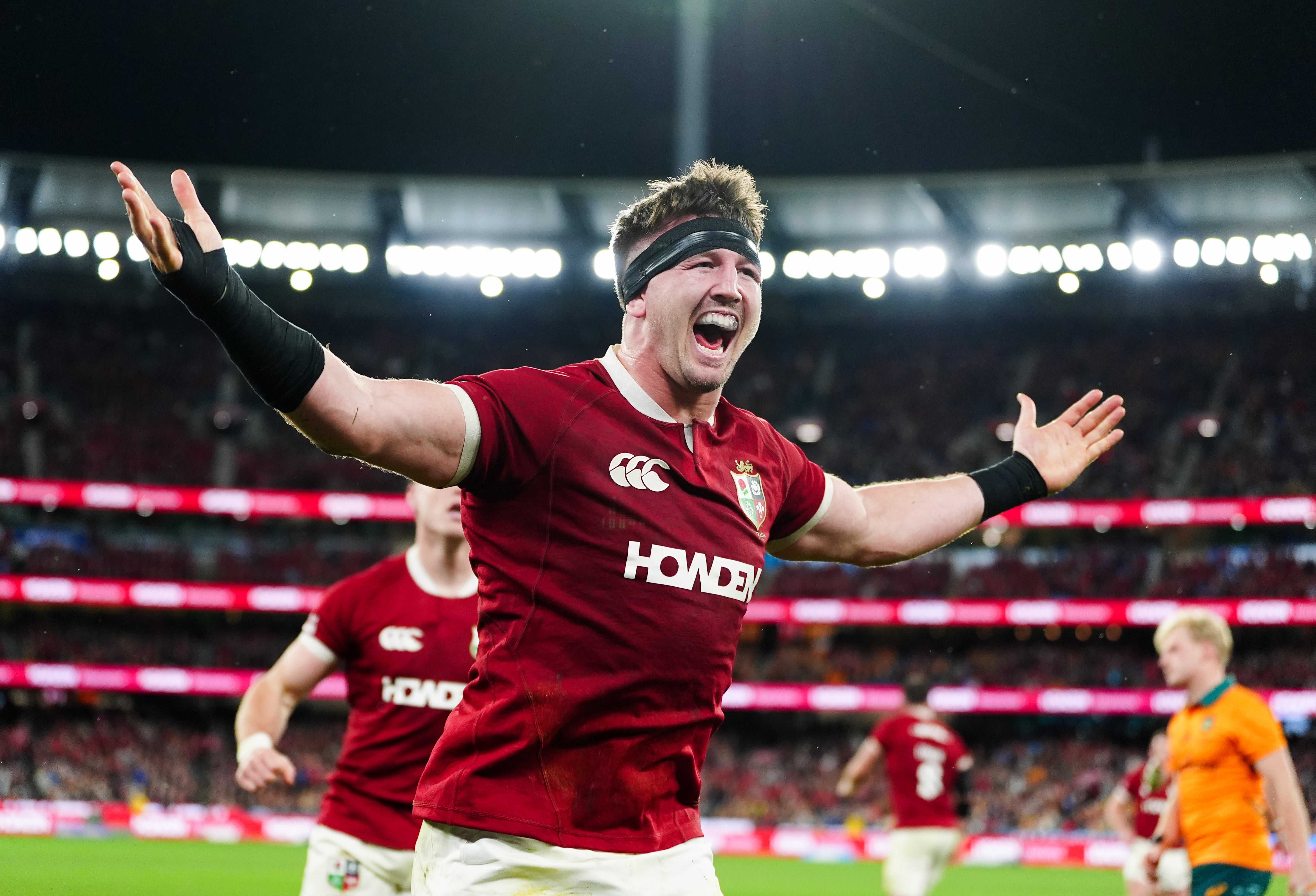 Tom Curry helped the Lions produce their biggest ever comeback