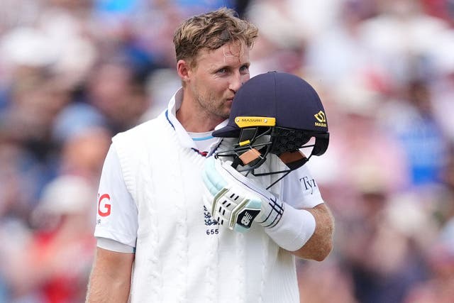 Joe Root has climbed to second on the all-time list of Test run-scorers (Martin Rickett/PA)