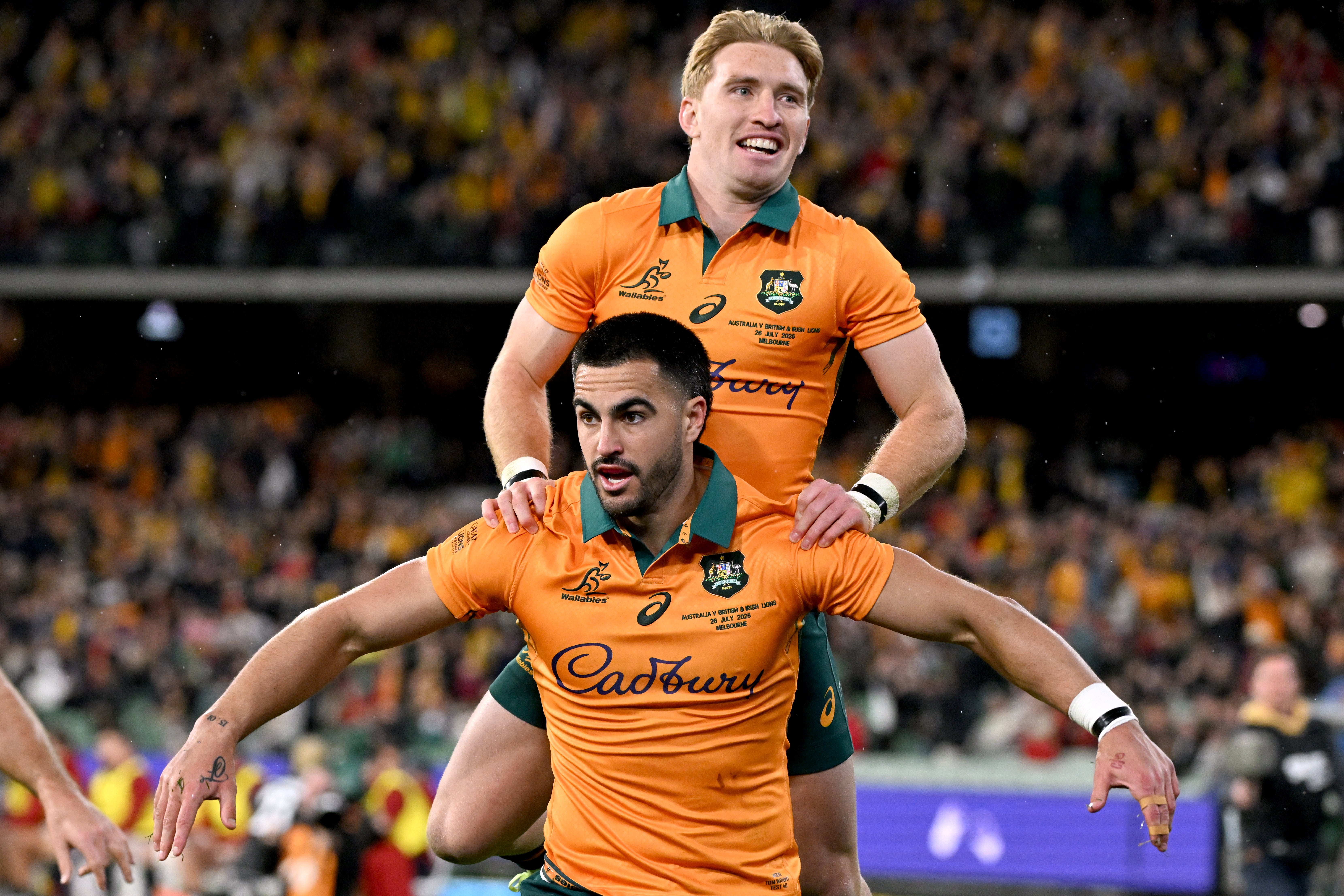 Australia were brilliant in the first half to threaten a great win