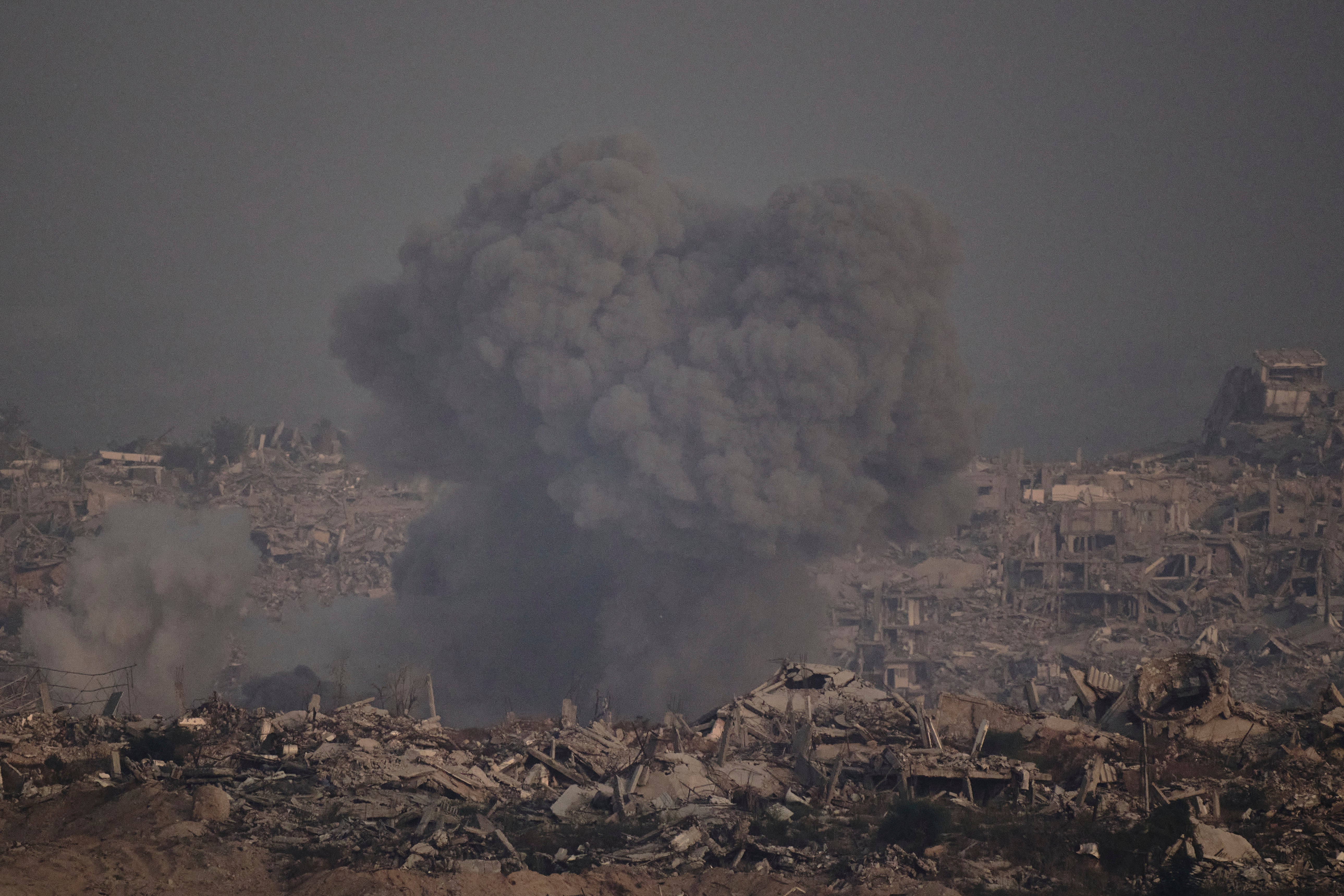 Israeli airstrikes and shootings overnight killed at least 25 people, according to Palestinian health officials